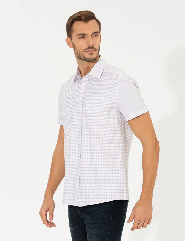 پیراهن مردانه استین کوتاه