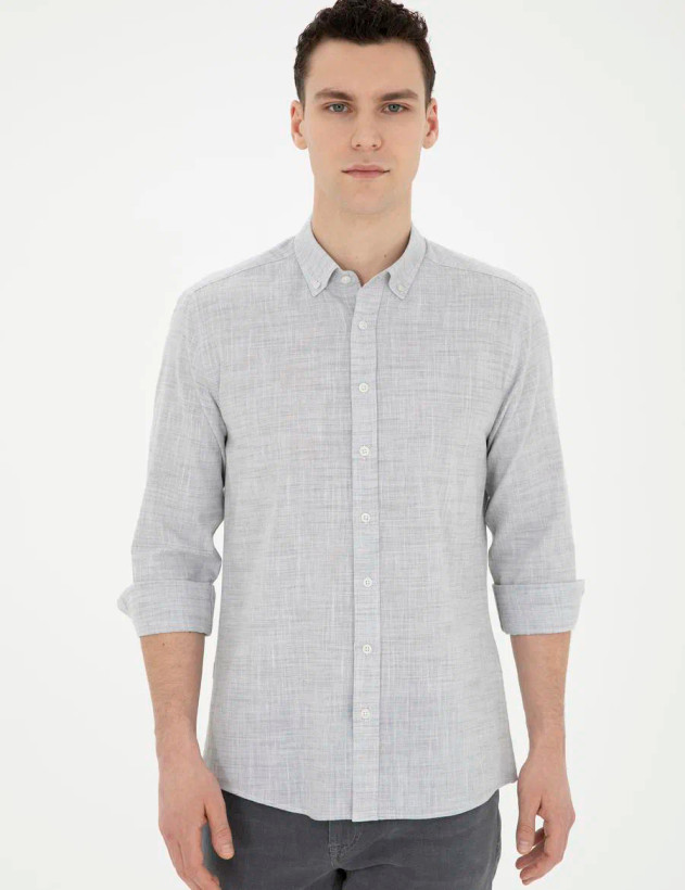 پیراهن مردانه استین بلند کلاسیک