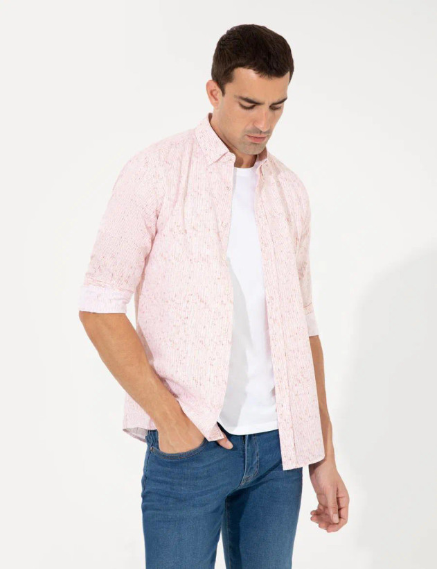 پیراهن مردانه استین بلند شیک