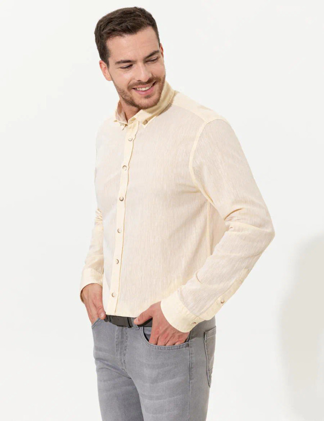 پیراهن مردانه استین بلند کلاسیک