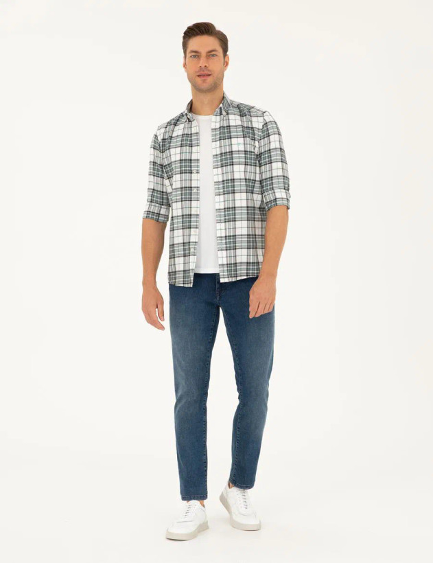 پیراهن استین کوتاه مردانه کلاسیک