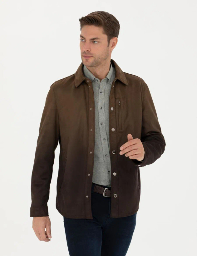 کت چرم مردانه رسمی