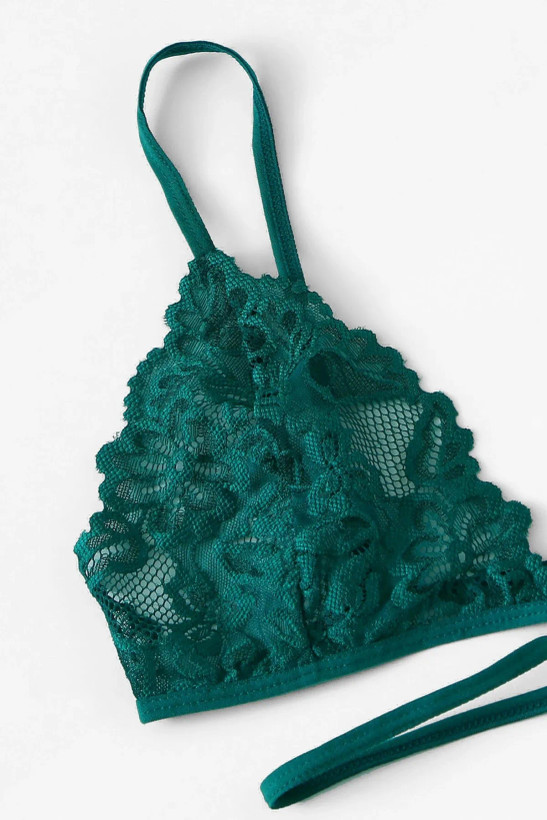 ست شورت سوتین زنانه سبز