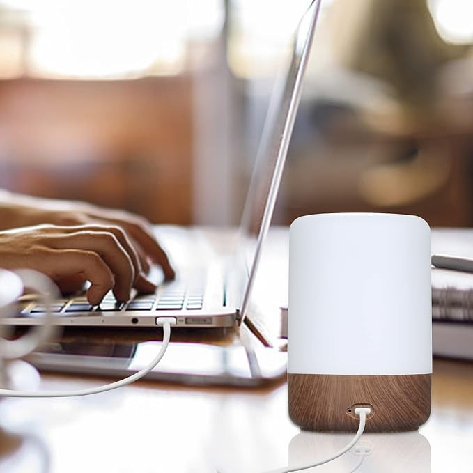 چراغ شب LED Görvitor، قابل تنظیم تاچ،