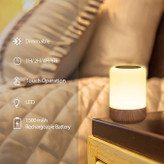 چراغ شب LED Görvitor، قابل تنظیم تاچ،