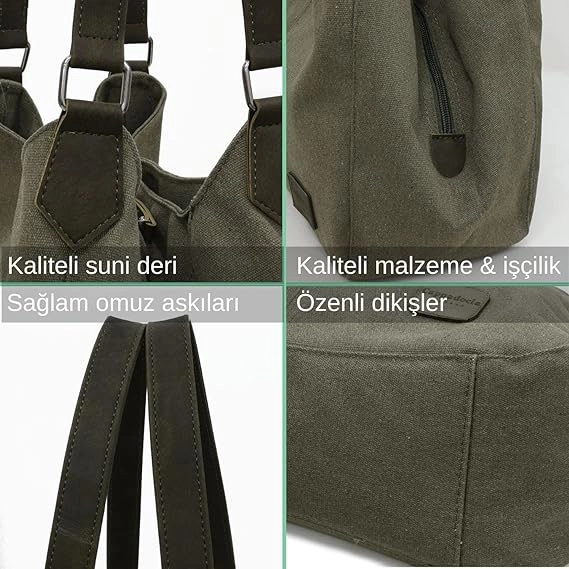 کیف روزانه شانه برزنتی زنانه کاپادوکیا Vintage 3286 Lonia