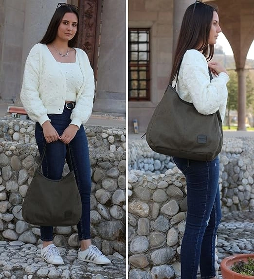 کیف روزانه شانه برزنتی زنانه کاپادوکیا Vintage 3286 Lonia