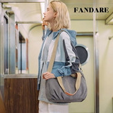 کیف دستی بوم زنانه FANDARE کیف های شانه ای قدیمی پیام رسان کراس بادی