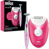 Braun Silk-épil 3، اپیلاتور طناب دار، اپیلاسیون زنانه