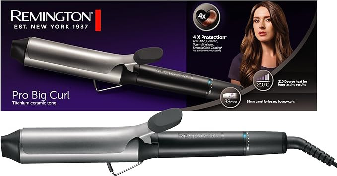 اتو مو Remington Curling Iron Pro Big Curl، 38