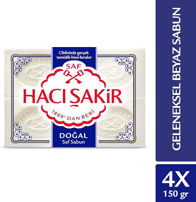 صابون سفید طبیعی سنتی Hacı Şakir