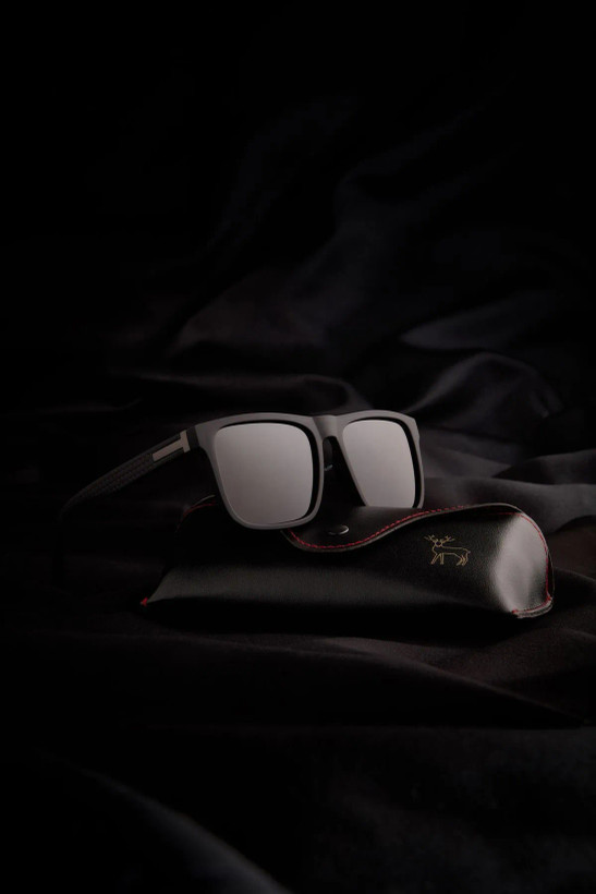 عینک آفتابی یونیسکس استخوانی