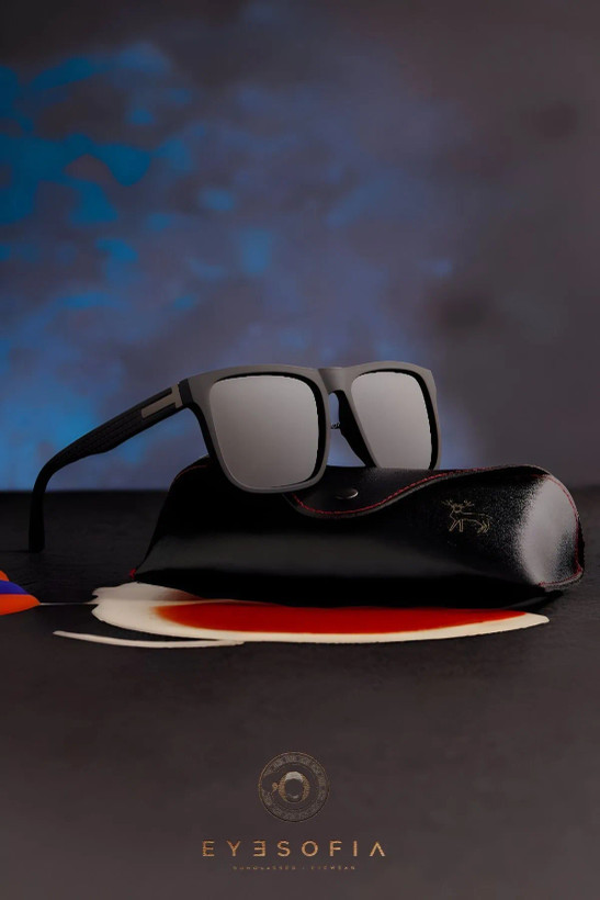 عینک آفتابی یونیسکس استخوانی