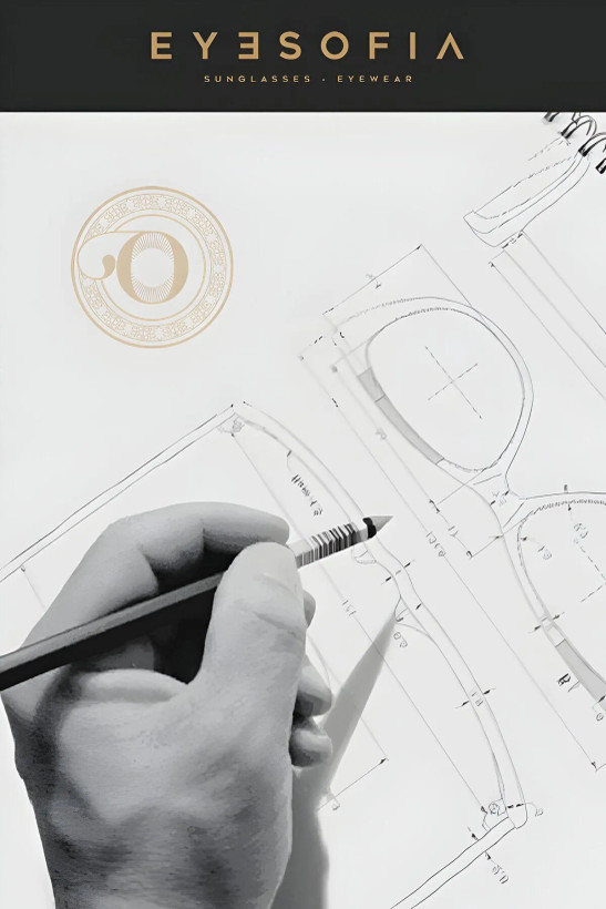 عینک آفتابی یونیسکس استخوانی