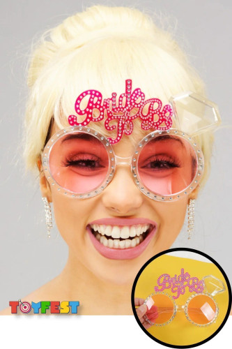 TOYFEST عینک عروس صورتی پاستلی