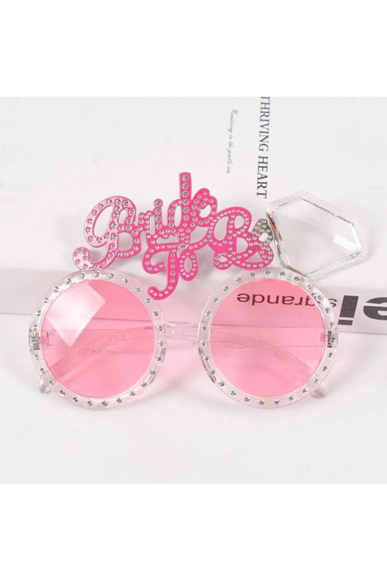 TOYFEST عینک عروس صورتی پاستلی