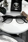 عینک آفتابی یونیسکس مشکی پلاریزه Eyesofia Saint