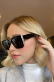 عینک آفتابی فصل جدید Eyesofia Divriği Cat Large Black 2025
