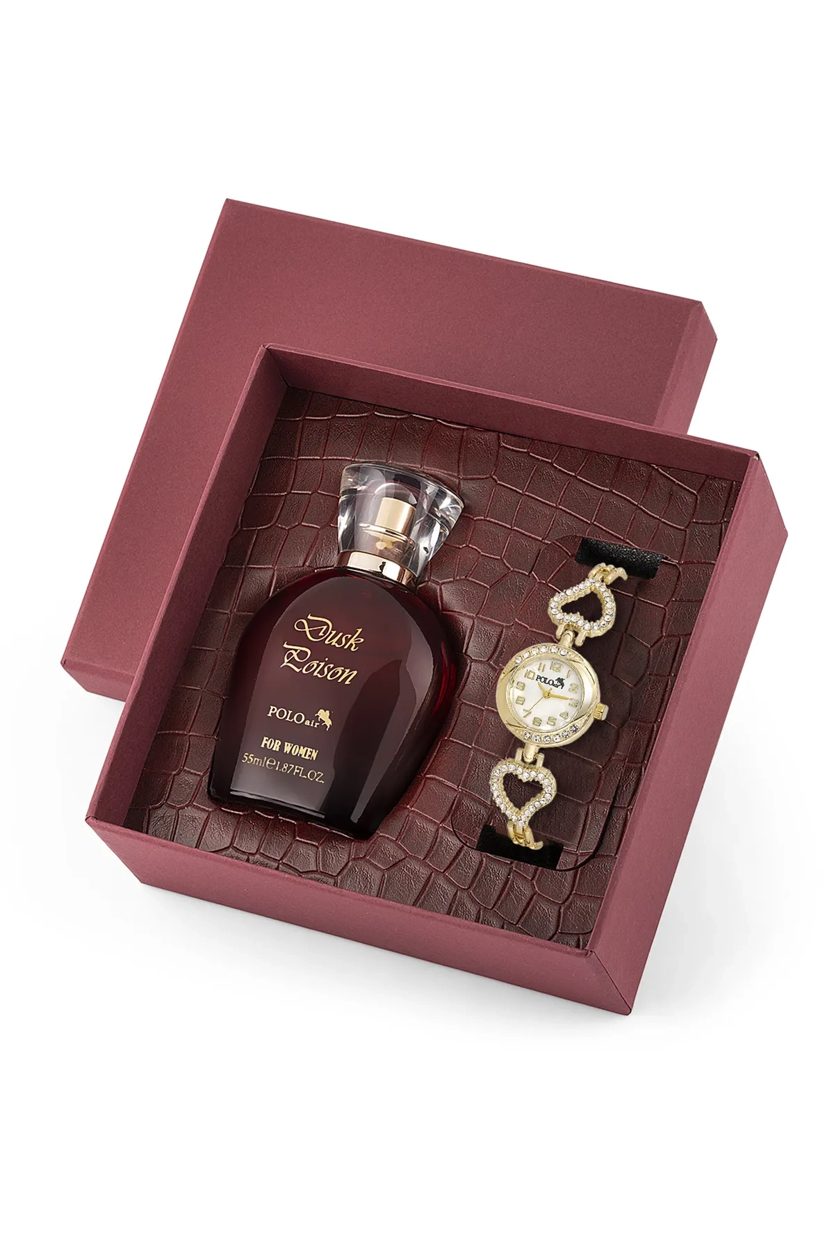 ست ساعت مچی و عطر زنانه