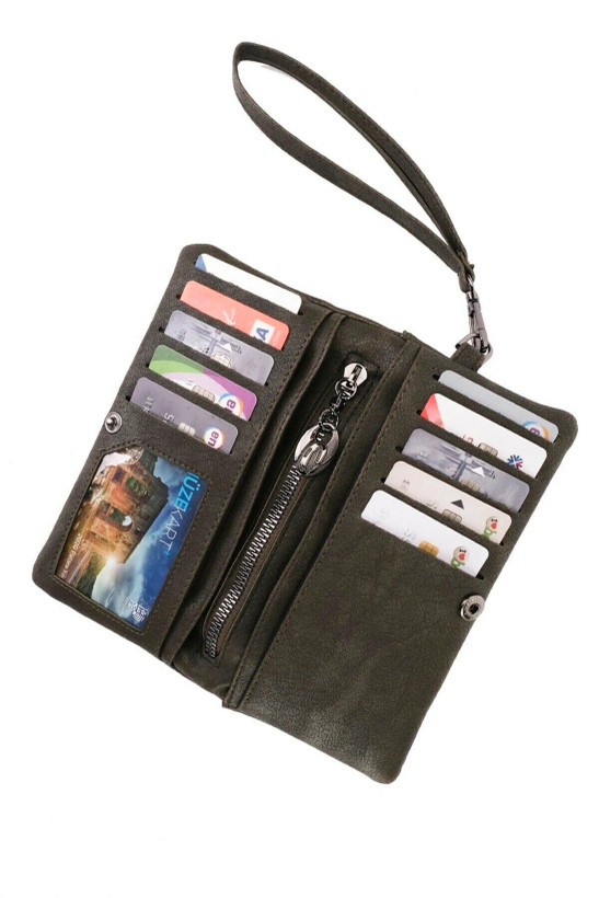 کیف پول و کیف دستی خاکی