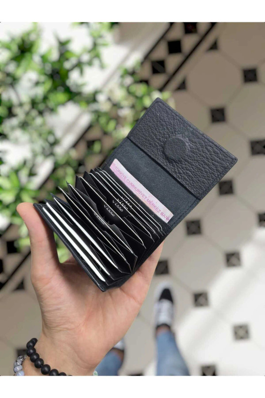 کیف پول وجای کارت مردانه وزنانه چرم