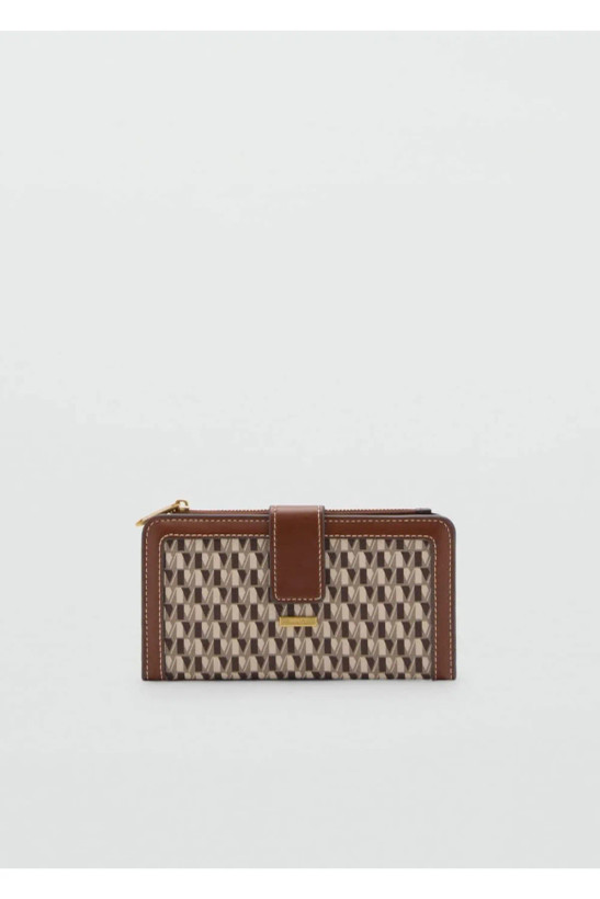 کیف طرح دار با لوگوی مانگو