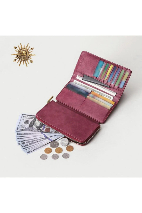 کیف پول زنانه بلند زیپدار