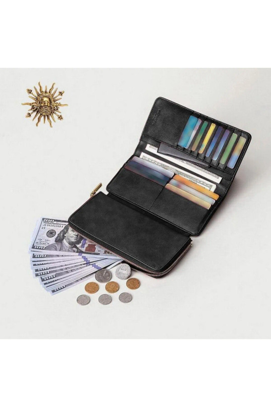 کیف پول زنانه بلند زیپدار