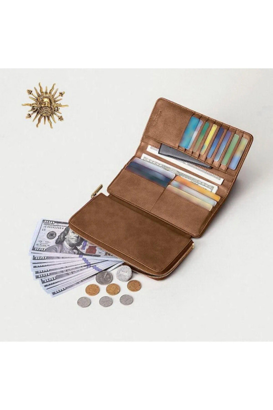 کیف پول زنانه بلند زیپدار