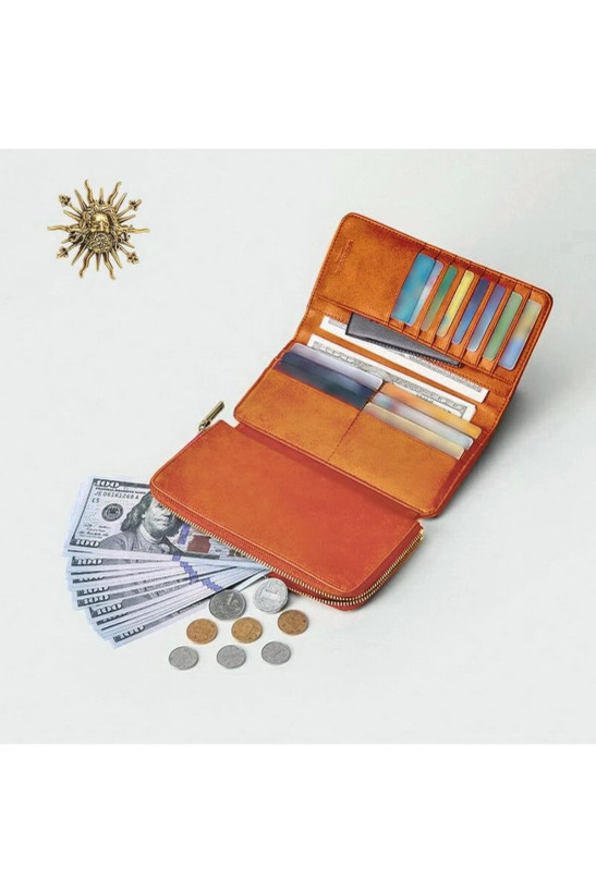 کیف پول زنانه بلند زیپدار