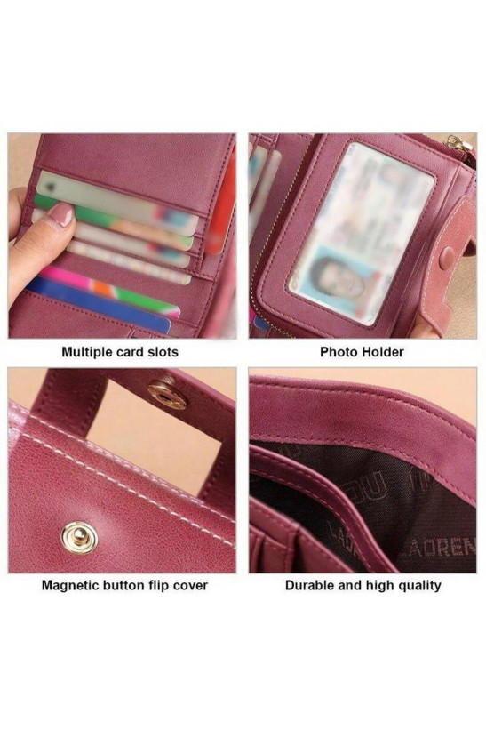 کیف پول زنانه زیپدار