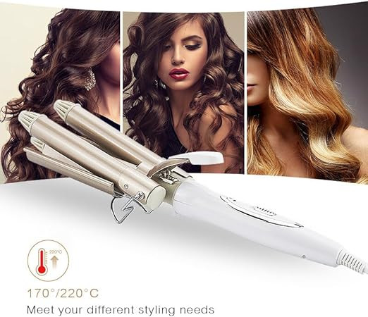 فرکننده موی سرامیکی حرفهای موجدار