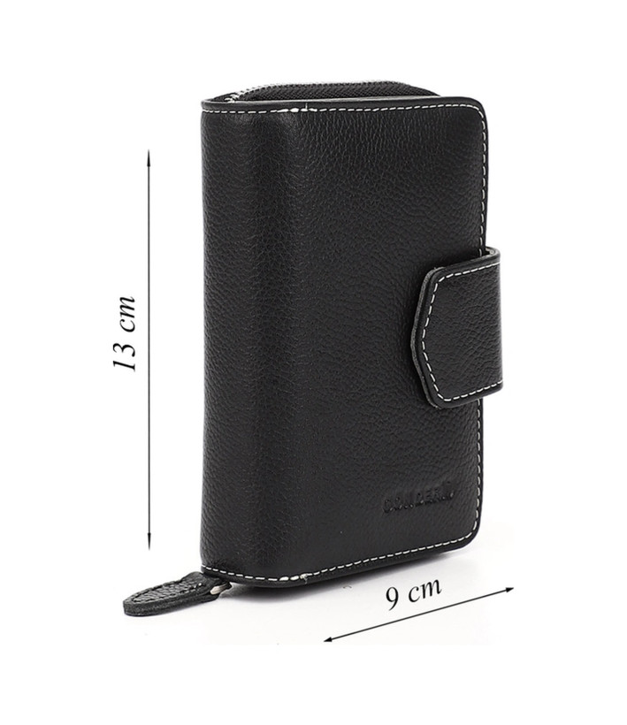 کیف پول زنانه Post R مدل عمودی چرم اصل