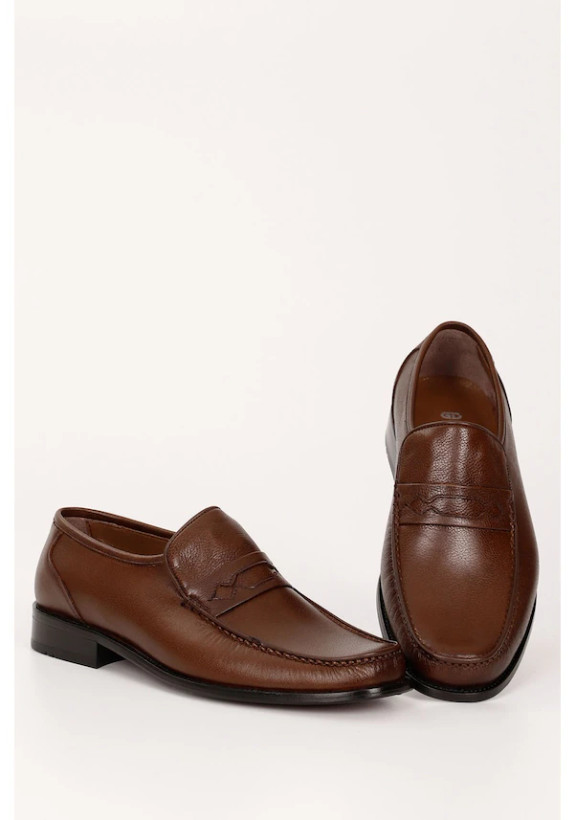 کفش مردانه چرم اصل پلاتینیومی،