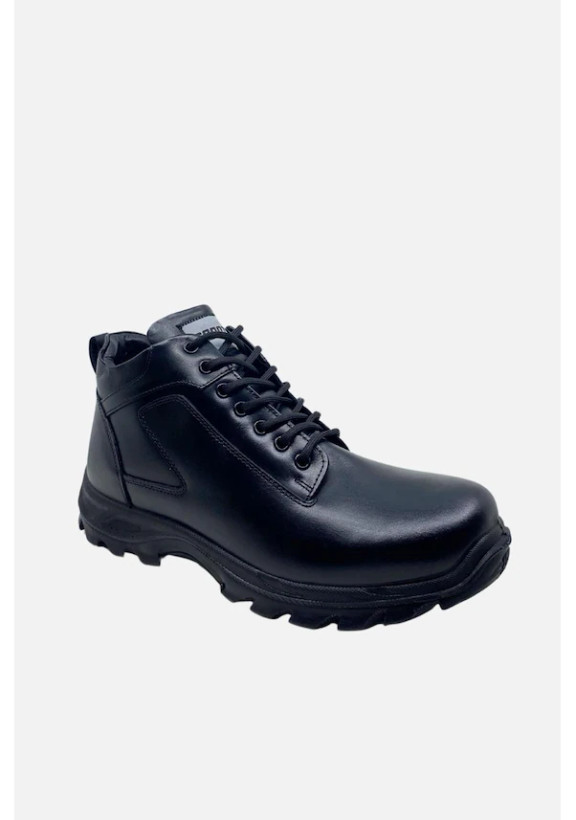 چکمه مردانه زیپدار و بنددار