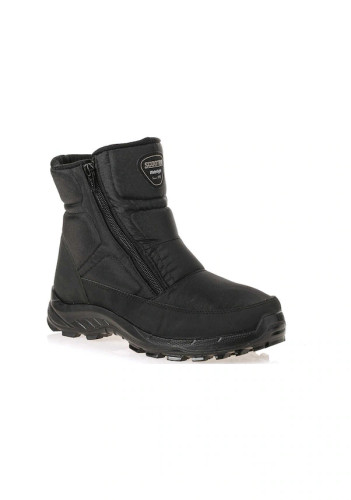 چکمههای برفی مردانه ضد آب مشکی اسکوتر