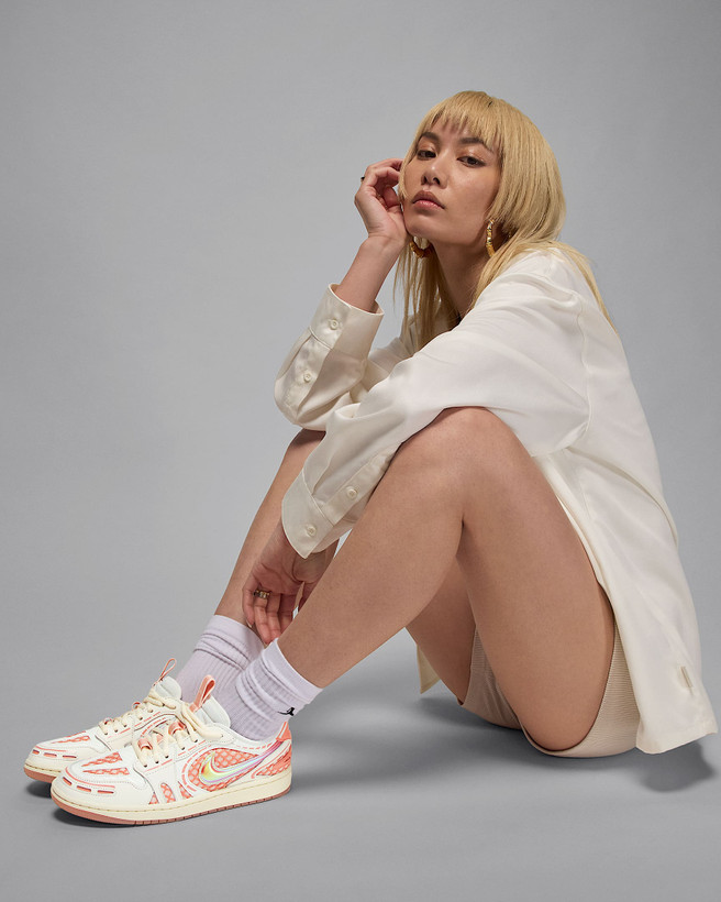 کتونی روزمره زنانه Air Jordan 1 Low Method of Make برند Nike (نایک)
