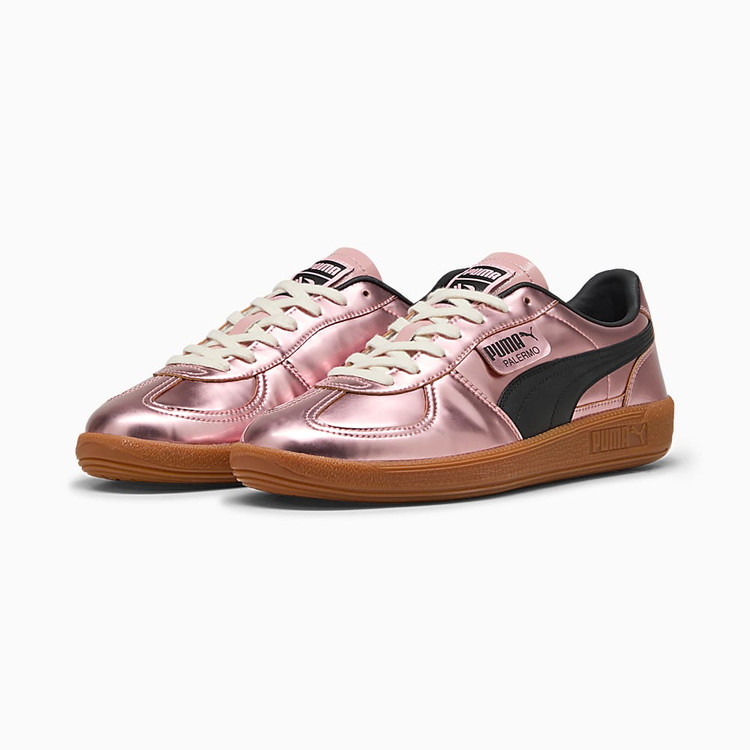 کتونی روزمره زنانه PUMA x PALERMO F.C. Metalik Ayakkabı Unisex برند Puma (پوما)