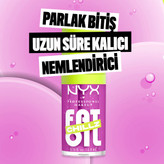 نیکس پروفشنال میکاپ روغن لب چکنده Fat Oil Lip Drip Parlatıcı Dudak Yağı 16 Strawberry Slush