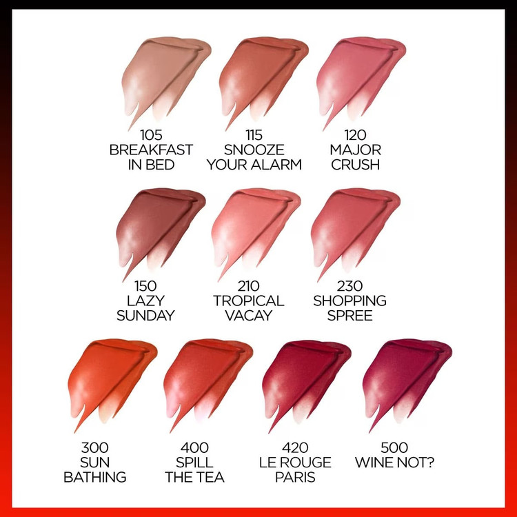 لورآل پاریس رژ لب مایع مات Infaillible Matte Resist شماره 420 Le Rouge Paris