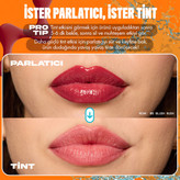 نیوکس پروفشنال میکاپ رژلب مایع براق کننده لب تینت بری تیرستی
