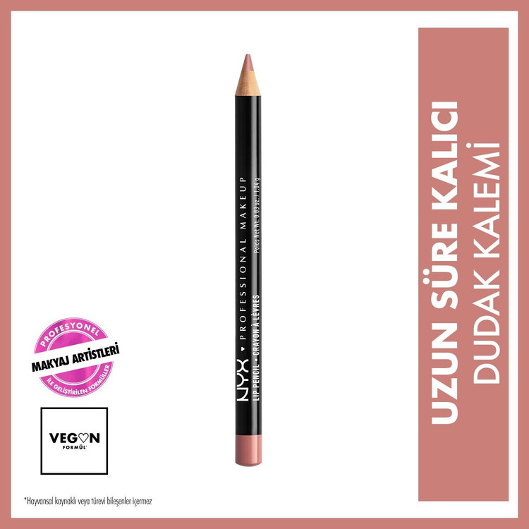 مداد لب اسلیم نیکس پروفشنال میکاپ شماره Nude Pink