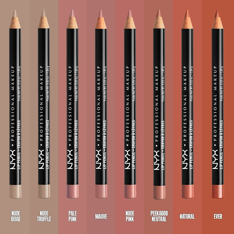 مداد لب اسلیم نیکس پروفشنال میکاپ شماره Nude Pink