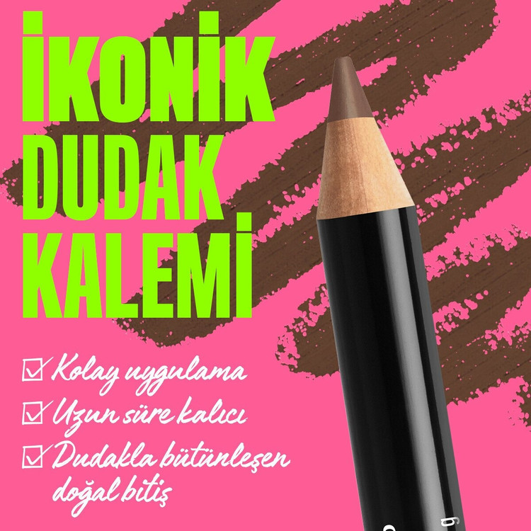 مداد لب اسلیم نیکس پروفشنال میکاپ شماره Nude Pink