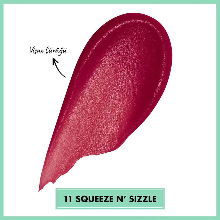 بالم لب مات نرم Nyx Professional Makeup Smushy شماره 11 Squeeze N' Sizzle