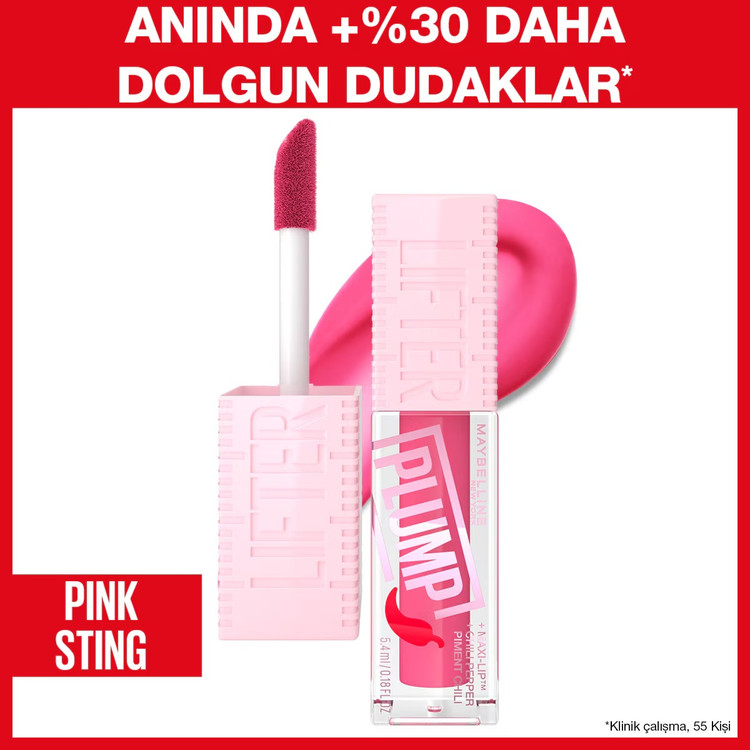 بالم لب حجمدهنده Maybelline New York Lifter Plump شماره 003 Pink Sting
