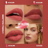 تینت مایع مات و بادوام Maybelline New York Super Stay Teddy Tint شماره 40 Petalcore