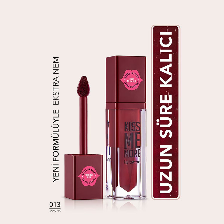 تتو لب Flormar Kiss Me More شماره ۰۱۳ سانگریا