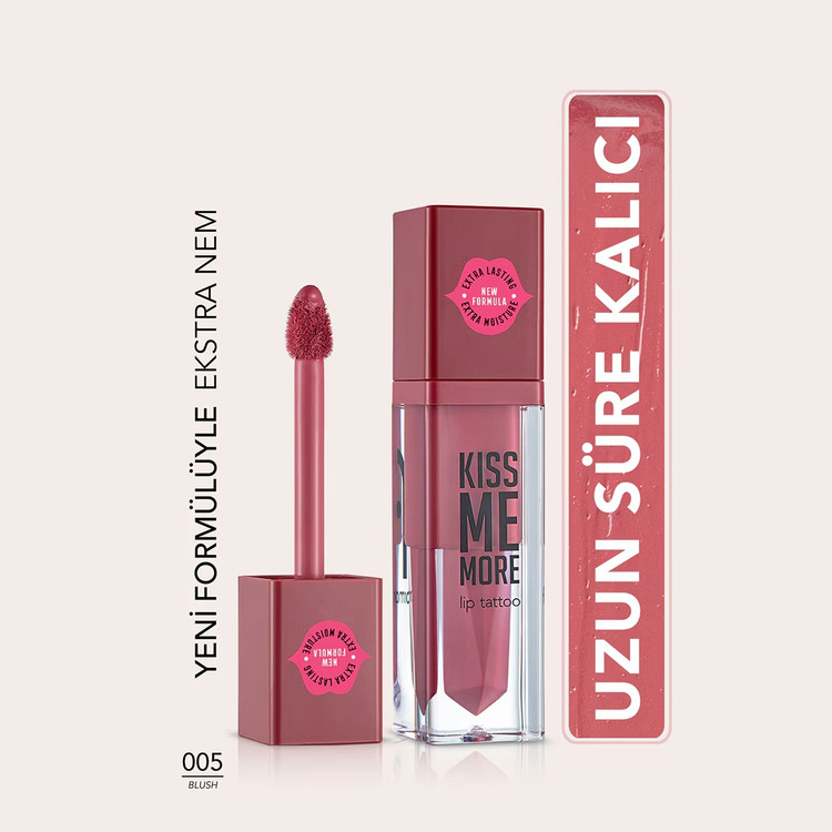 تتو لب Flormar Kiss Me More شماره ۰۰۵ بلش