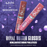 برق لب Nyx Professional Makeup Bridgerton Royal رنگ کیک فرشته